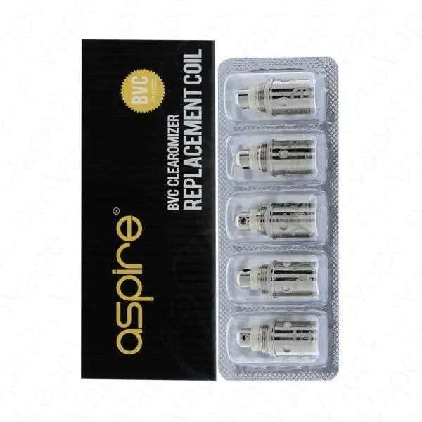 Aspire Clearomizer BVC Replacement Coils (5-Pack) thumbnail