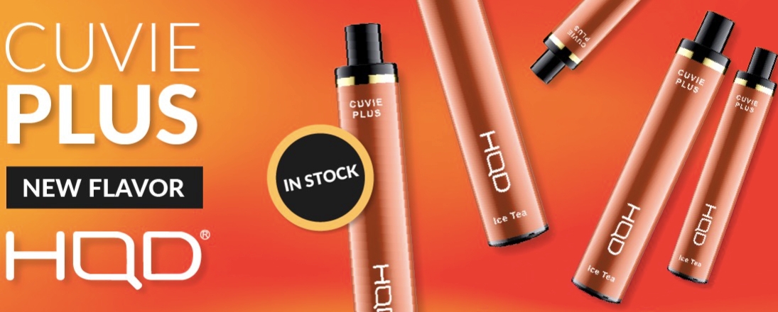HQD Cuvie Plus - New Flavors - March 27, 2021