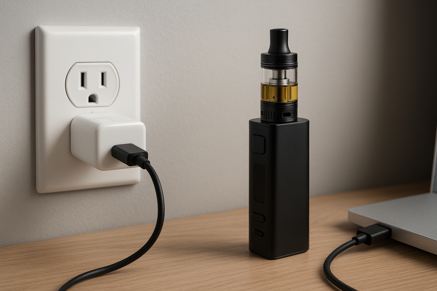 Charging Your Vape Safely: Wall Adapter vs. USB Port