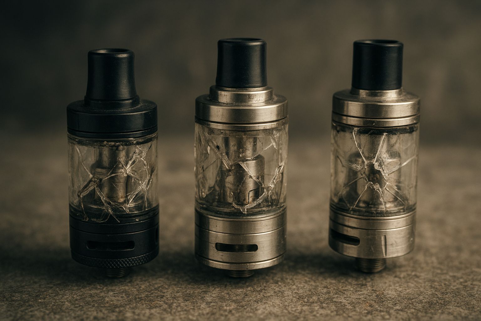 The Dangers of Using Damaged Vape Tanks or Cracked Glass