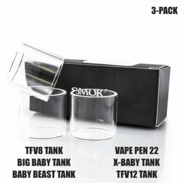 SMOK Baby Replacement Glass - 3-Pack thumbnail