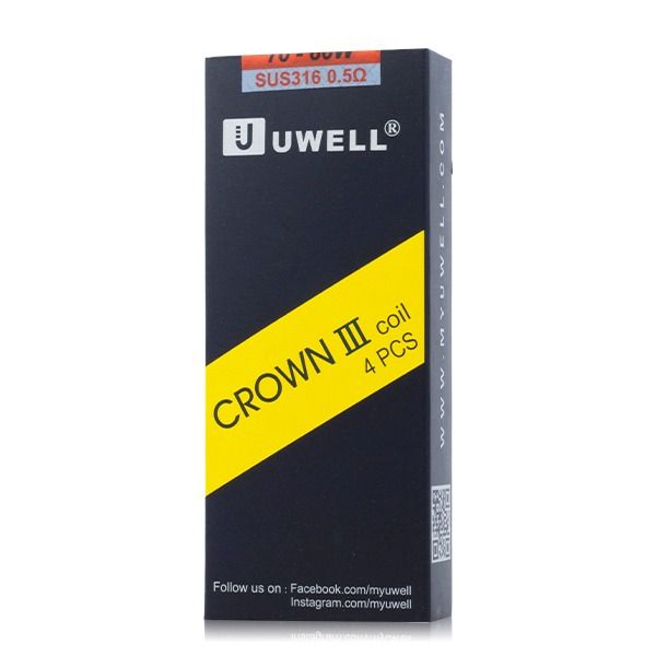 Uwell Crown 3 Coil - 4-Pack thumbnail