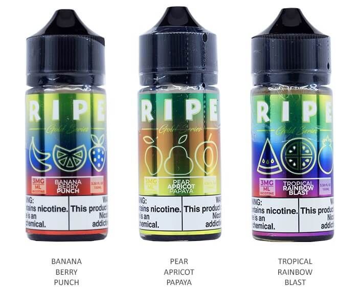 Vape 100 Ripe Series E-Liquid 100mL - Freebase thumbnail