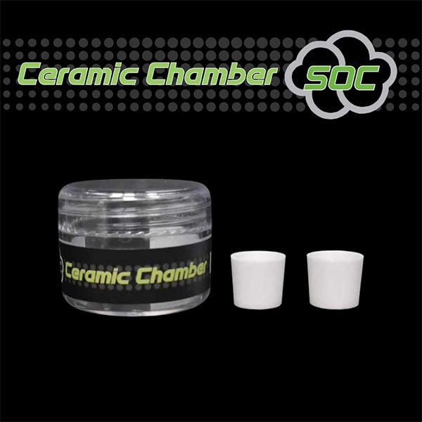 SOC E-Nail Ceramic Chamber - 2pc thumbnail