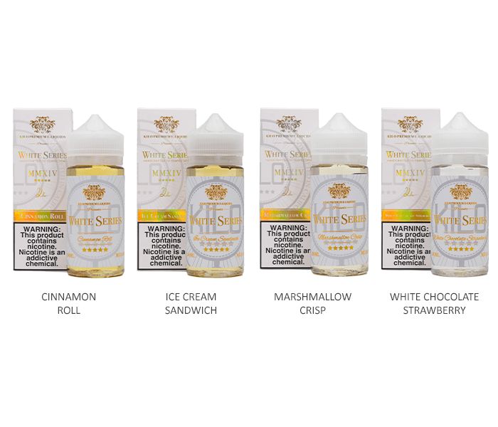 Kilo White Series E-Liquid 100mL - Freebase thumbnail