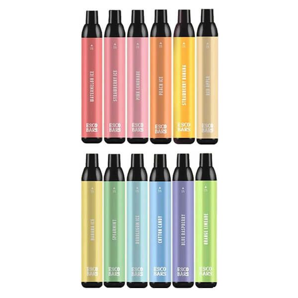 Esco Bars Mesh Disposable 2500 Puffs 6mL 50mg - MOQ 10 thumbnail