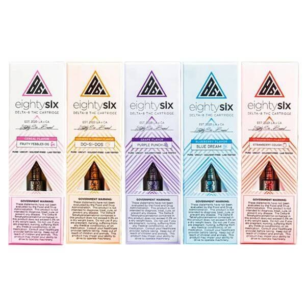 Eighty Six D8 Cartridge - 1g thumbnail