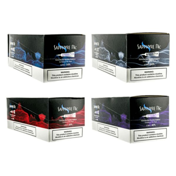 Sapphyre Nic Concentrated Unflavored Nicotine Additive Pouch - 50pc Display thumbnail
