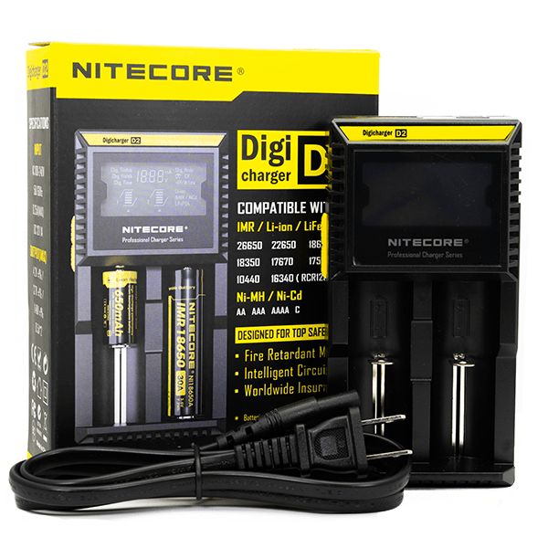 Nitecore Digicharger D2 Battery Charger thumbnail