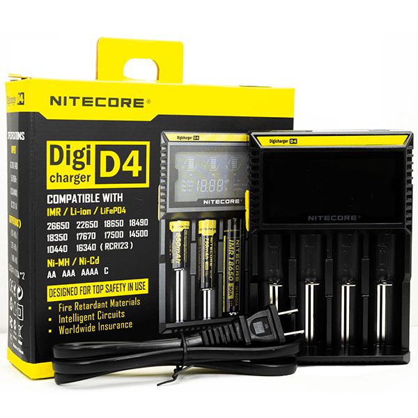 Nitecore Digicharger D4 Battery Charger thumbnail