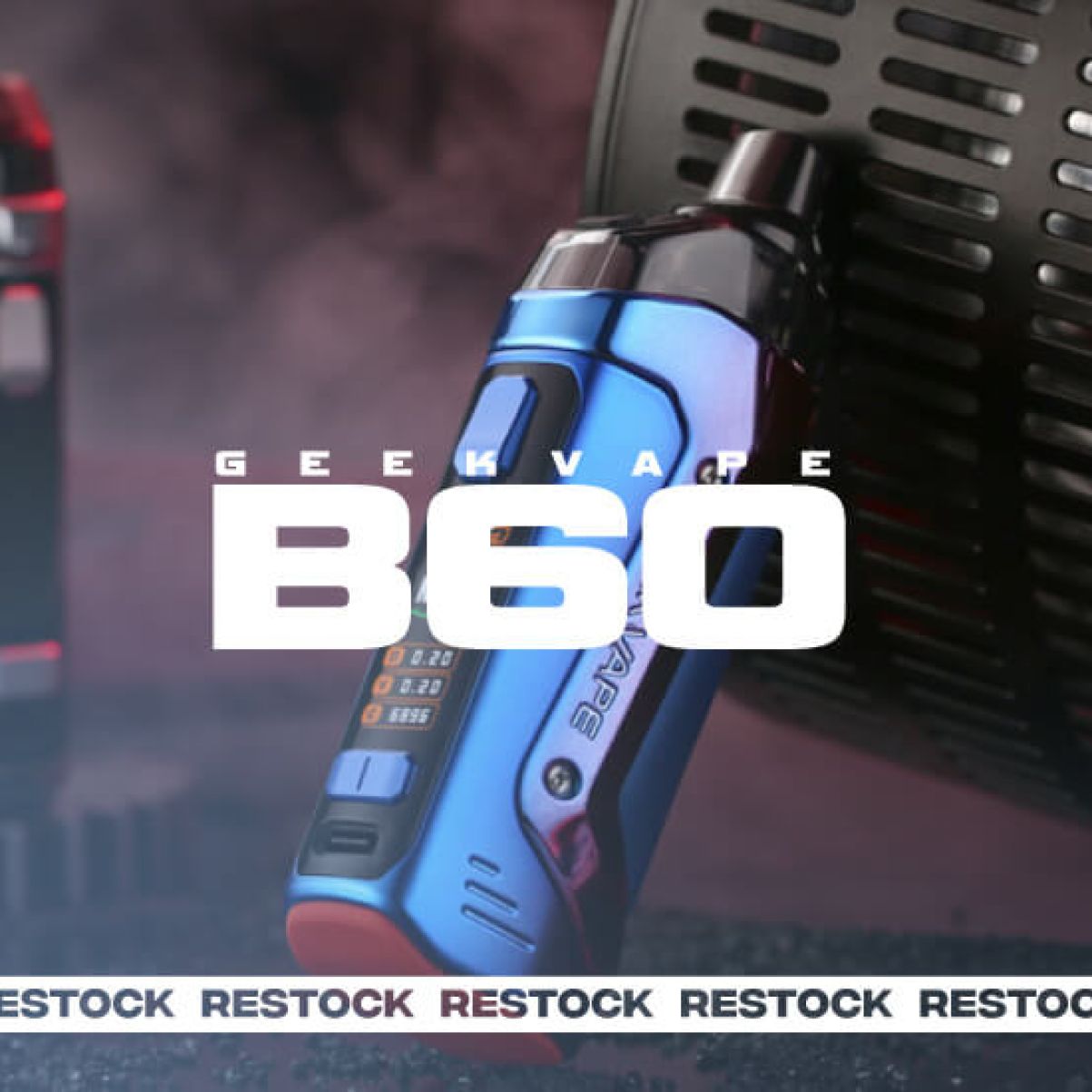 Geek Vape restock banner image