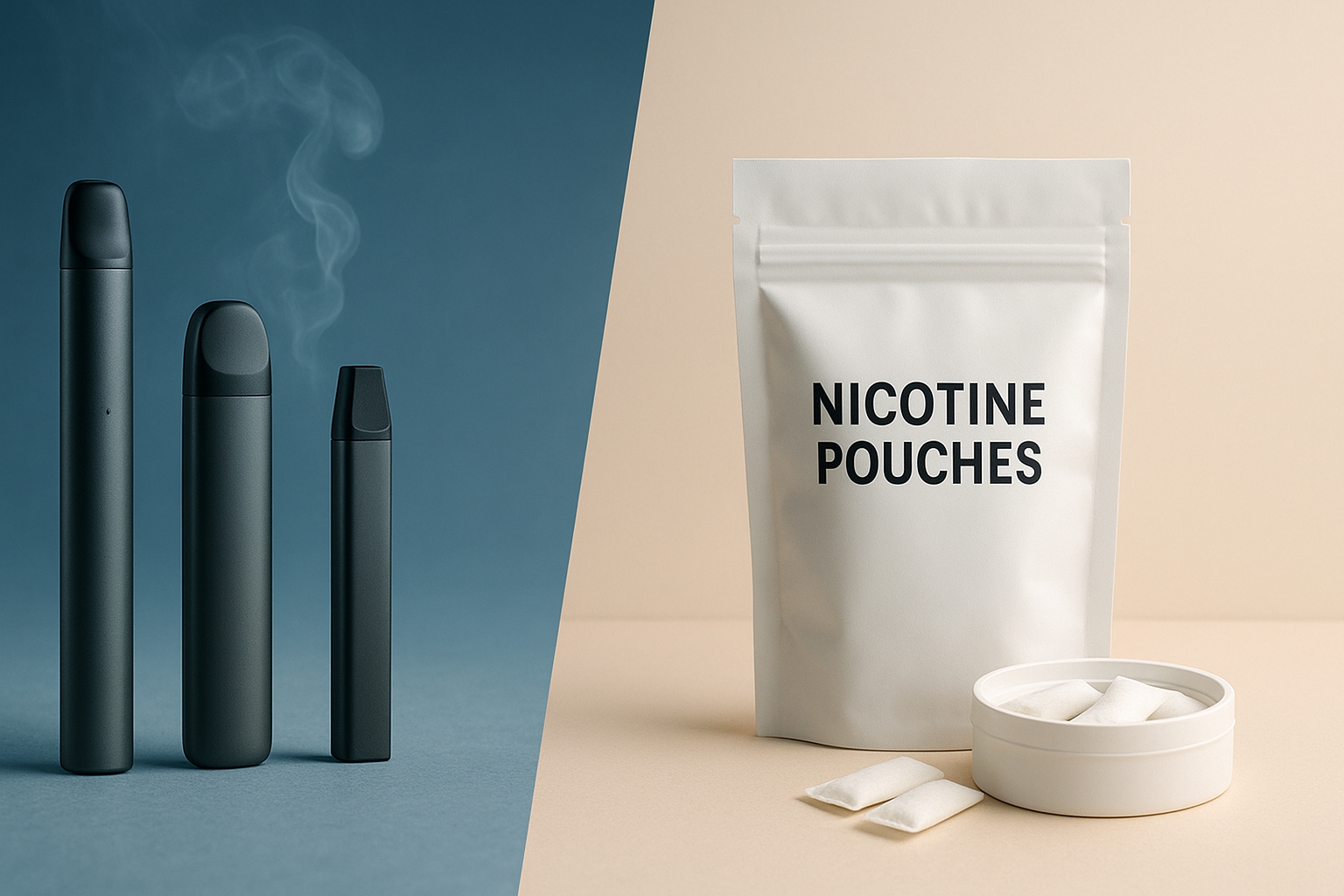 Nicotine Pouches vs. E-Cigarettes: Which Is the Healthier Choice?