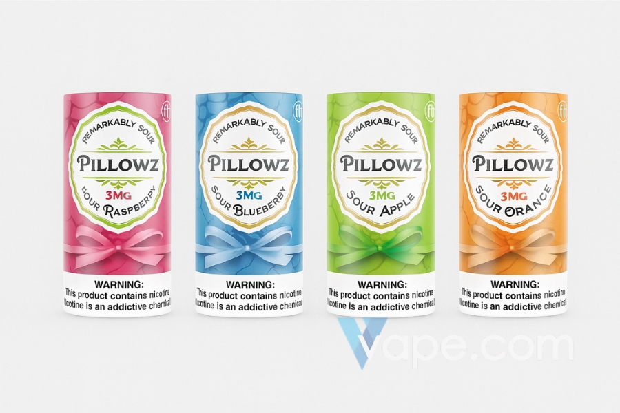OVERVIEW: Pillowz TFN Nicotine Pouches (5 Pack, 20 Count, 3–9mg)