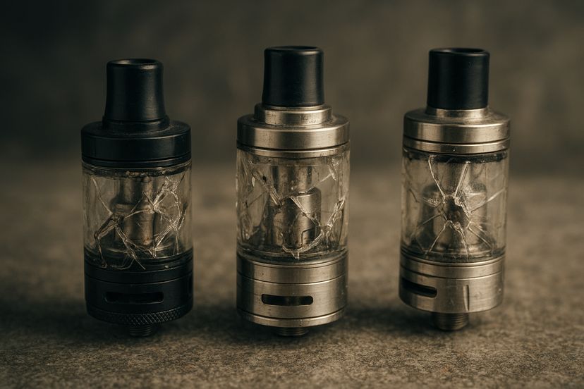 The Dangers of Using Damaged Vape Tanks or Cracked Glass