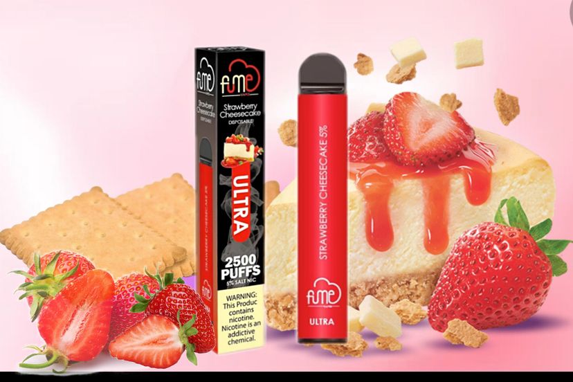Fume Ultra Vape - Strawberry Cheesecake Flavor - July 2021