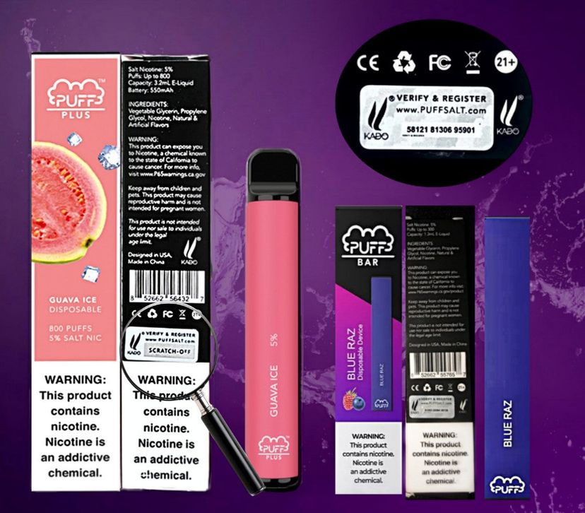 Real Vs Fake Puff Bars - How to Tell the Difference